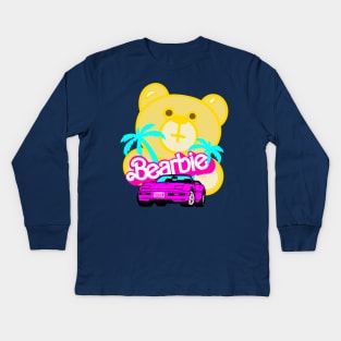 MALIBU BEARBIE Kids Long Sleeve T-Shirt